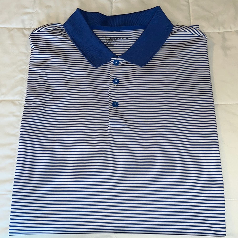 Nike Victory Stripe Golf Polo